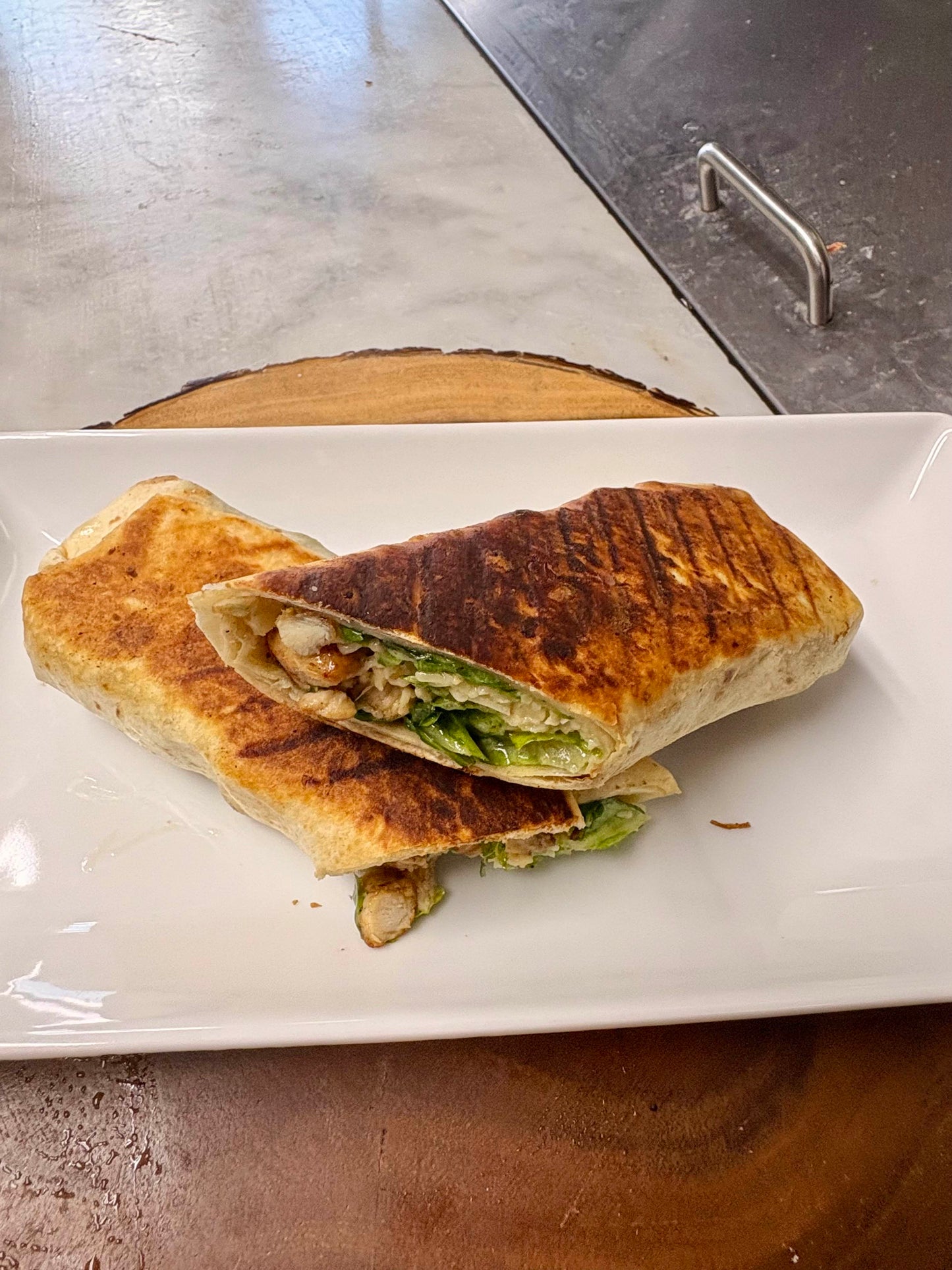 The Chicken Ceaser Wrap