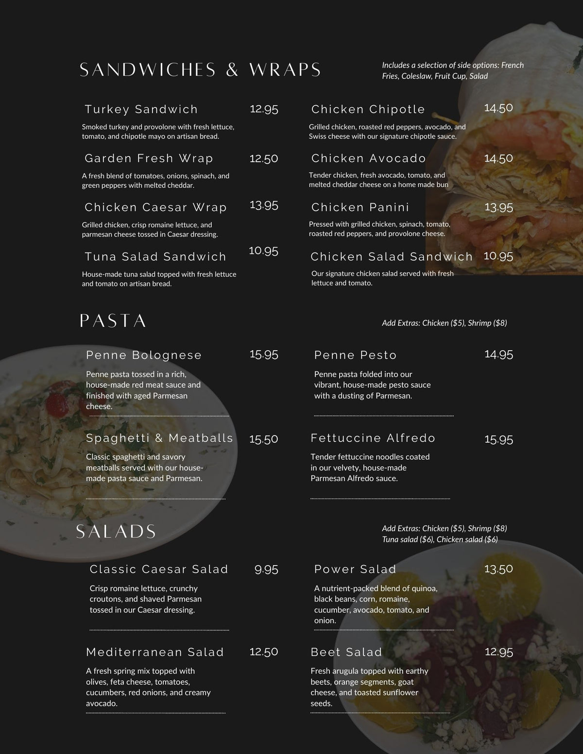 Kans Ramsbottom Menu Menu – Kaan's Bakery
