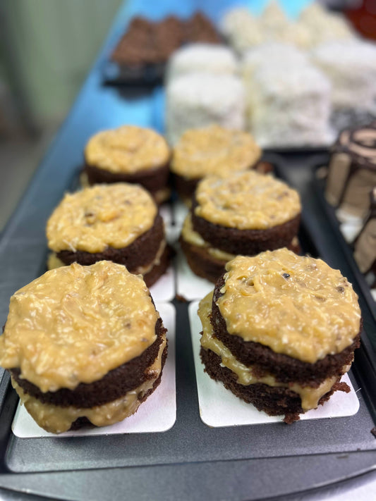 Mini German Chocolate Cake